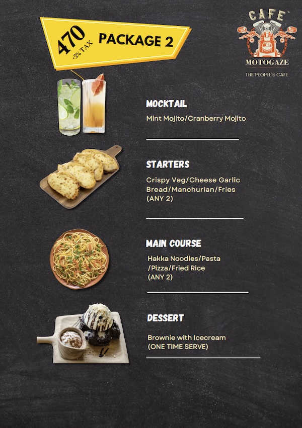 Dessert Menu Background Image